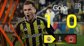 Liga Europa: Fenerbahce vs Nice, Golo 1-0 Aktürkoğlu (2025-2026)