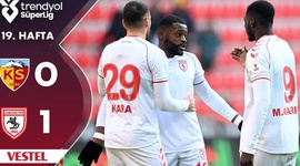 Super Ligi: Kayserispor 0 - 1 Samsunspor (2024-2025)