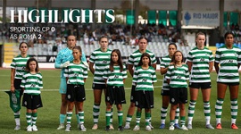 Liga Campeões Feminina: Sporting 0 - 2 Roma (2025-2026)
