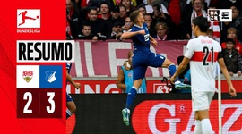 Bundesliga: Estugarda 2 - 3 1899 Hoffenheim (2023-2024)