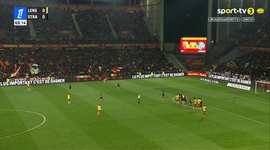 Ligue 1: Lens vs Strasbourg, Golo 1-0 P. Ganiou (2025-2026)