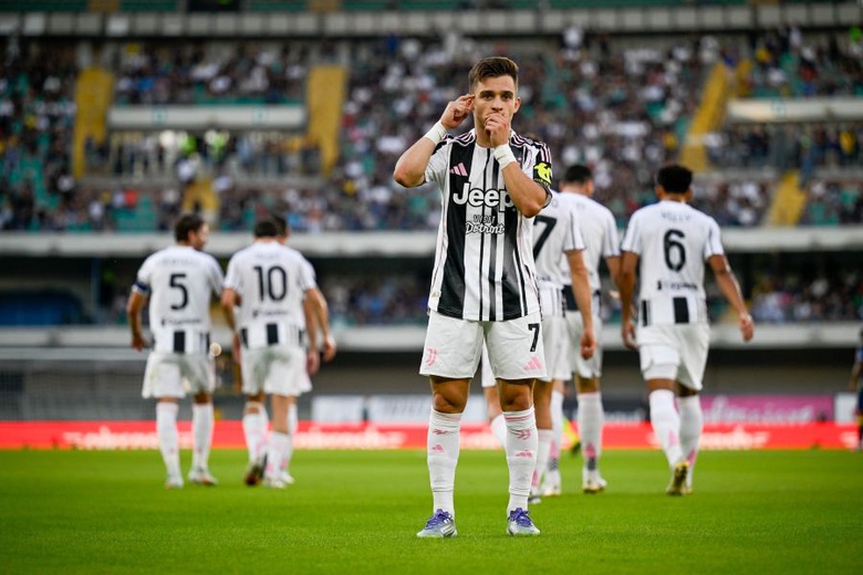 Francisco Conceição marca, mas Juventus cede pontos em Verona