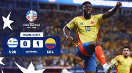 Copa América: Uruguai 0 - 1 Colômbia (2024)