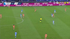 Serie A: Napoli vs Atalanta, Golo 2-0 David Neres (2025-2026)