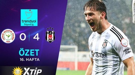Super Ligi: Rizespor 0 - 4 Besiktas (2023-2024)