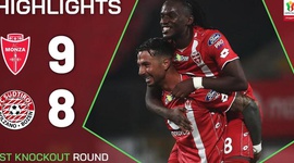 Coppa Italia: Monza 9 - 8 g.p FC Südtirol (2024-2025)