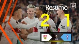 Liga Europa: Estugarda 2 - 1 Celta de Vigo (2025-2026)