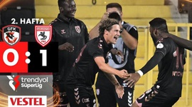 Super Ligi: Gaziantep FK 0 - 1 Samsunspor (2024-2025)