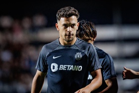 Pedro Gonçalves lesionado em triunfo do Sporting contra Santa Clara
