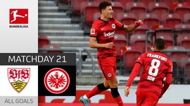 Bundesliga: Estugarda 2 - 3 Frankfurt (2021-2022)