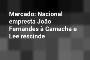 Mercado: Nacional empresta João Fernandes à Camacha e Lee rescinde