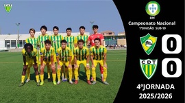 Juniores A S19 I Divisão: Mafra 0 - 0 Tondela (2025-2026)