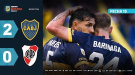 Liga Profesional: Boca Juniors 2 - 0 River Plate (2025)