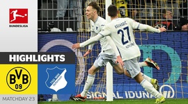 Bundesliga: Dortmund 2 - 3 1899 Hoffenheim (2023-2024)
