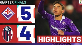 Coppa Italia: Fiorentina 5 - 4 g.p Bologna (2023-2024)