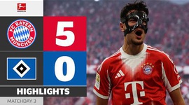 Bundesliga: Bayern München 5 - 0 Hamburger SV (2025-2026)