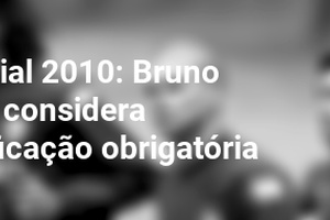 Mundial 2010: Bruno Alves considera qualificação obrigatória