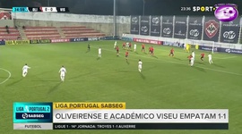 Liga Portugal 2 SABSEG: Oliveirense 1 - 1 Ac. Viseu (2022-2023)
