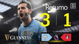 Premier League: Man City 3 - 1 AFC Bournemouth (2024-2025)