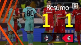 Liga Europa: Bologna 1 - 1 SC Freiburg (2025-2026)
