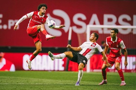 LE: Braga goleia Lincoln Red Imps e garante fase de liga