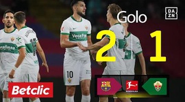 La Liga: Barcelona vs Elche, Golo 2-1 Rafa Mir (2025-2026)