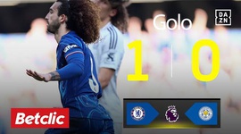 Premier League: Chelsea vs Leicester, Golo 1-0 Cucurella (2024-2025)