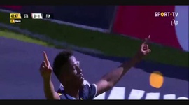 Liga Portugal Bwin: Santa Clara (0-1) Famalicão, Golo Banza, 44m (2021-2022)