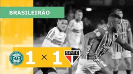 Brasileirão: Coritiba 1 - 1 São Paulo (2022)