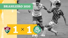 Brasileirão: Fluminense 1 - 1 Palmeiras (2020)
