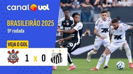 Brasileirão: Corinthians 1 - 0 Santos (2025)