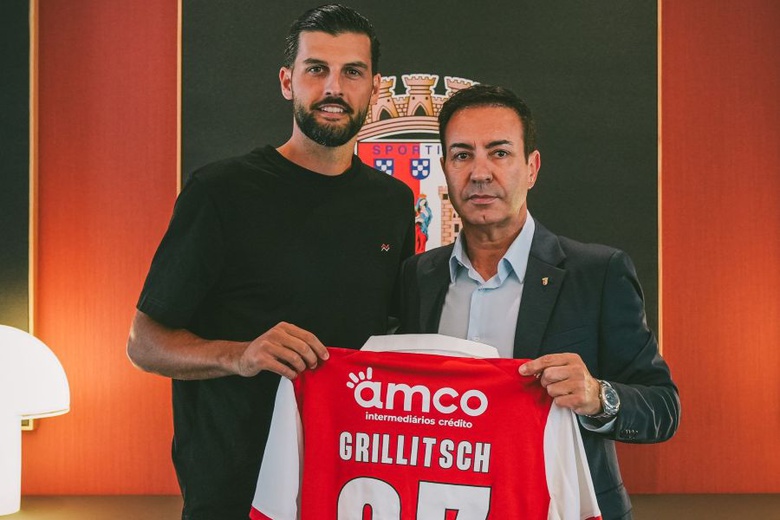 OFICIAL: Sporting de Braga anuncia chegada de Florian Grillitsch