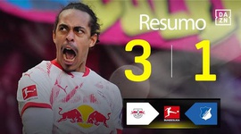 Bundesliga: RB Leipzig 3 - 1 1899 Hoffenheim (2024-2025)