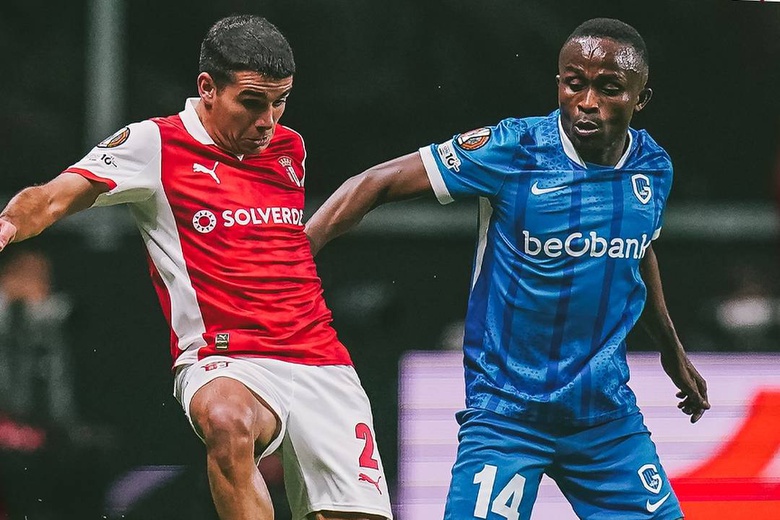 Liga Europa: Genk impõe primeira derrota ao Sporting de Braga ao vencer no Minho por 4-3