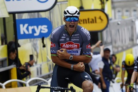 Mathieu van der Poel vence segunda etapa e veste a amarela na Volta a França