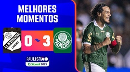 Campeonato Paulista: Inter Limeira 0 - 3 Palmeiras (2025)