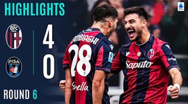 Serie A: Bologna 4 - 0 Pisa (2025-2026)