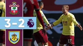 Premier League: Southampton 3 - 2 Burnley (2020-2021)