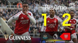 Premier League: Newcastle 1 - 2 Arsenal (2025-2026)