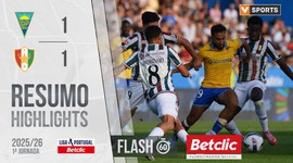 Liga Portugal Betclic: Estoril 1 - 1 CF Estrela Amadora (2025-2026)