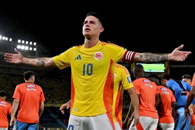 Colômbia de Luis Suárez e Richard Rios goleou México em amigável