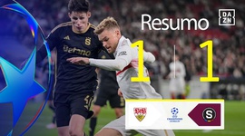 Liga Campeões: Estugarda 1 - 1 Sparta (2024-2025)