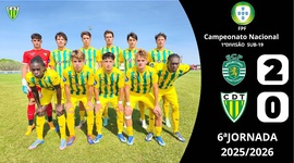 Juniores A S19 I Divisão: Sporting 2 - 0 Tondela (2025-2026)