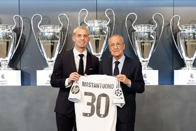 Mastantuono falha jogo da Liga dos Campeões entre Real Madrid e Liverpool por lesão