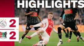 Eredivisie League: Ajax 2 - 2 NEC (2023-2024)
