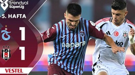 Super Ligi: Trabzonspor 1 - 1 Besiktas (2024-2025)