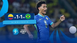 Sudamericano Sub-17: Colômbia 1 - 4 g.p Brasil (2025)