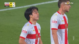 Liga Portugal Betclic: Estoril vs Arouca, Golo 1-1 Fukui (p.b.) (2025-2026)