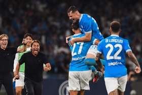 Nápoles vence Inter Milão e assume liderança isolada da Liga italiana à condição