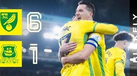 Championship: Norwich 6 - 1 Plymouth Argyle (2024-2025)
